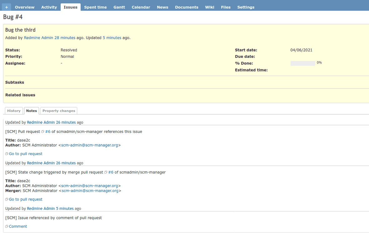 Pull Requests SCMManager