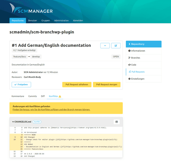 Pull Request - Diffs