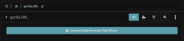 Externe Datei öffnen