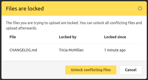 Upload Modal