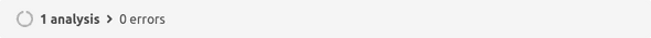 Statusbar Pending