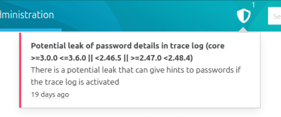 alerts in head