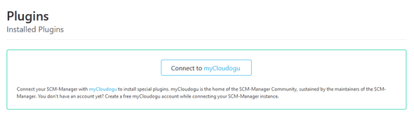 Plugin-center not connected