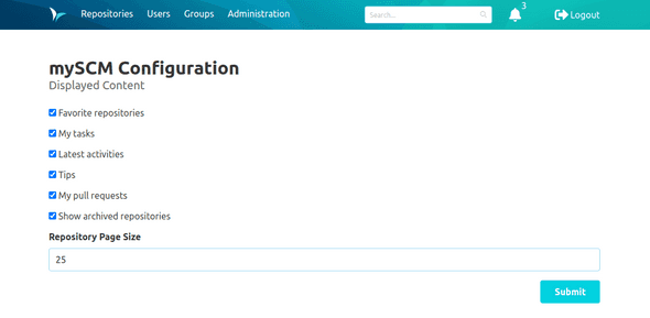 Page size configuration of Landingpage Plugin