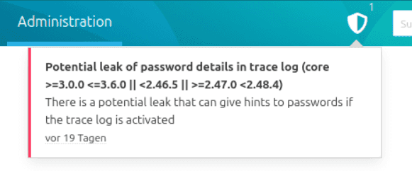 alerts in head