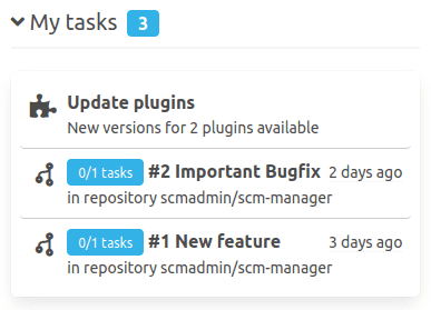 My tasks