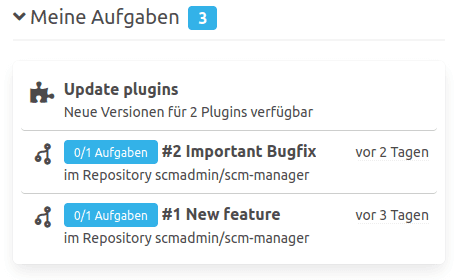Meine Aufgaben