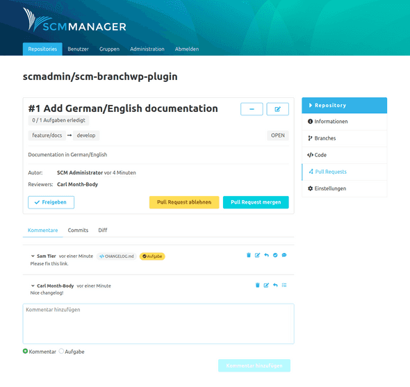 Pull Request - Comments