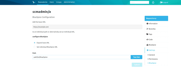 Repository-specific configuration