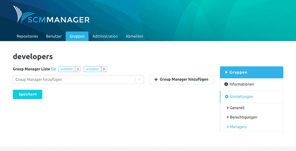 Group Manager Überblick