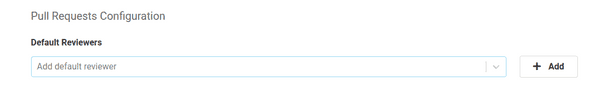 Image of Pull Request Configuration