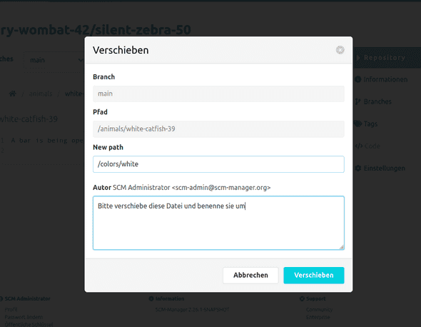 Datei verschieben